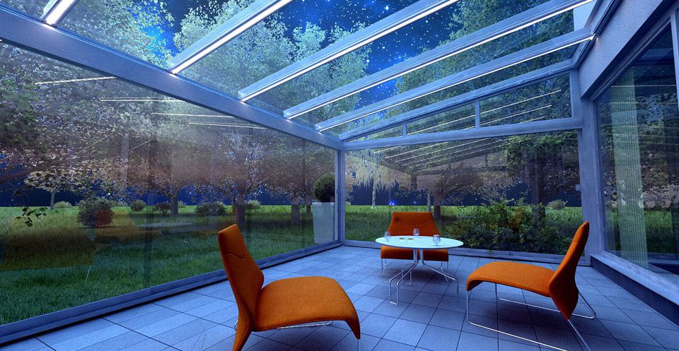 Led Beleuchtung Markise Terrassendach